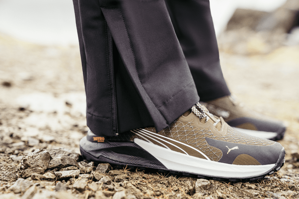 PUMA SEASONS Trailrunning Schuhe für Männer in schwarz-metallic